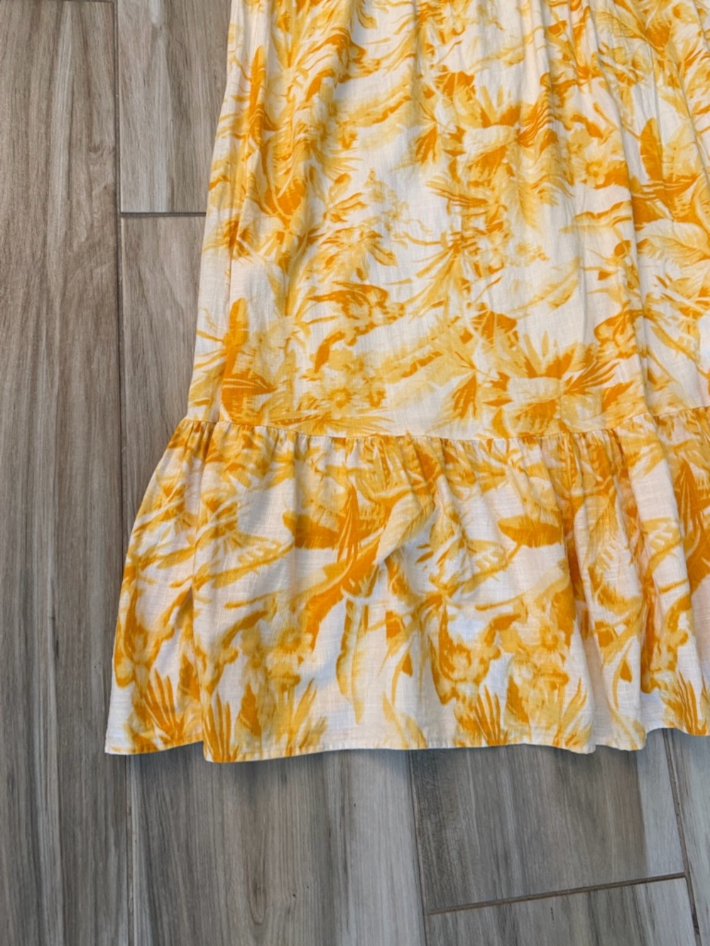 Express Yellow Maxi Dress - Picture 10 of 16